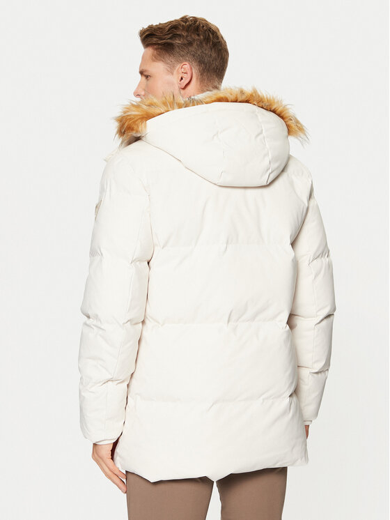 Guess Guess Daunenjacke M4BL53 WG7X2 Écru Regular Fit