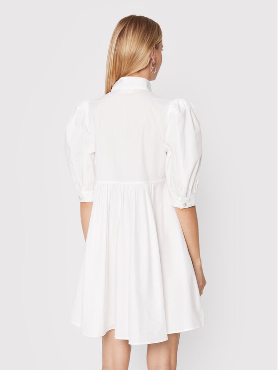 Custommade Custommade Vsakodnevna obleka Lema 999369421 Bela Relaxed Fit