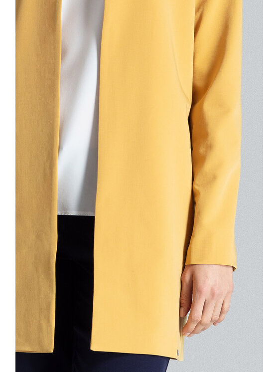 FIGL FIGLFIGL Cappotto M551 Giallo Regular Fit