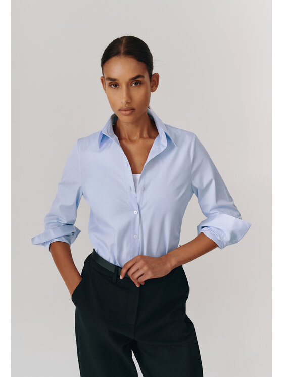 TATUUM TATUUM Koszula ELISHA Niebieski Classic Fit