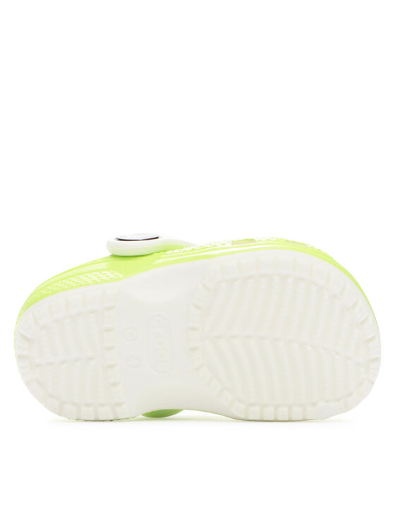 Crocs Crocs Șlapi Crocs Classic Glow In The Dark Clog T 209161 Verde