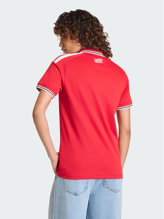 adidas adidas Koszulka techniczna 169718 Czerwony Regular Fit