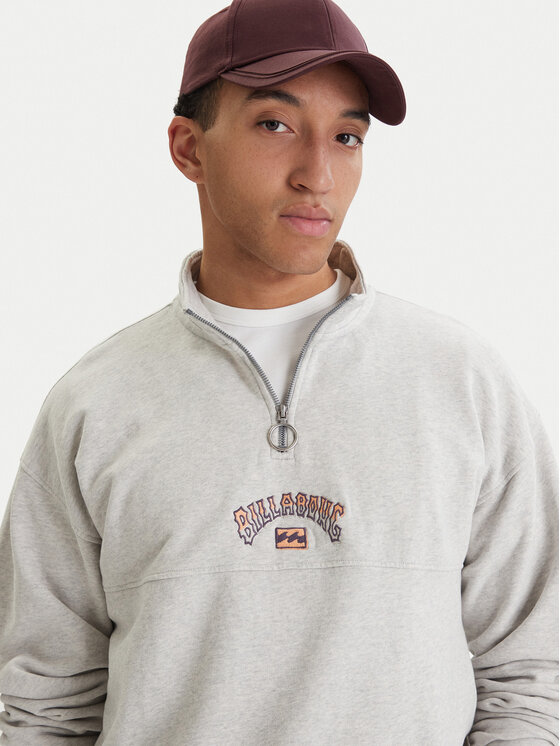 Billabong Billabong Mikina Burleigh EBYFT00130 Sivá Regular Fit