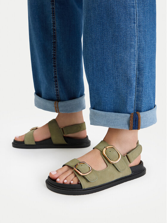 JENNY JENNY Sandály CEO-LB-P1694-YLD Khaki