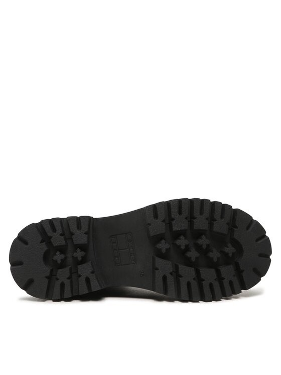 Tommy Jeans Tommy Jeans Botine Tjw Foxing Lace Up EN0EN02217 Negru