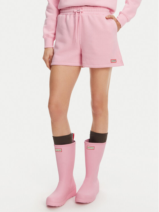 Hunter Hunter Pantaloncini sportivi Lunan HARW0058251 Rosa Regular Fit