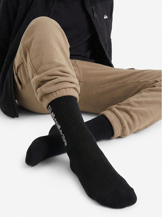 Quiksilver Quiksilver Șosete lungi AS_QUIKSILVER_100W_SS25 (3-PACK) Alb