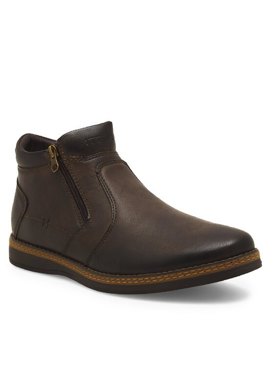 Lanetti Lanetti Stiefeletten MBS-CARDIFF-10 Braun