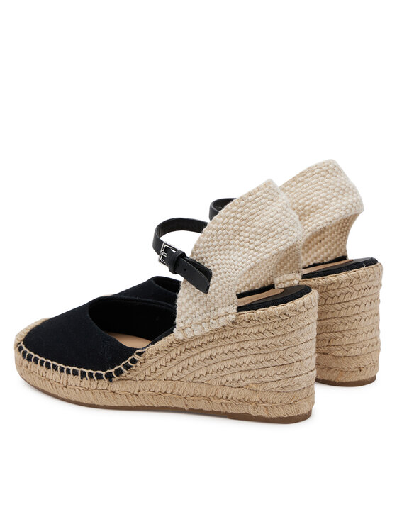 LAUREN RALPH LAUREN LAUREN RALPH LAUREN Espadryle Robby 802961836001 Czarny