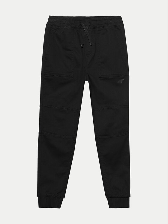 4F 4F Спортивні штани 4FJWSS24TTROM588 Чорний Regular Fit