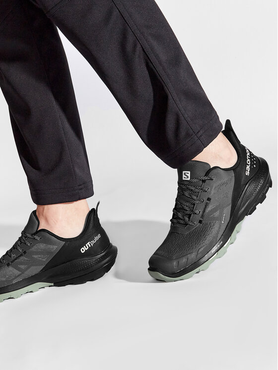 Salomon Salomon Pārgājienu apavi Outpulse Gtx GORE-TEX 415878 26 V0 Pelēks