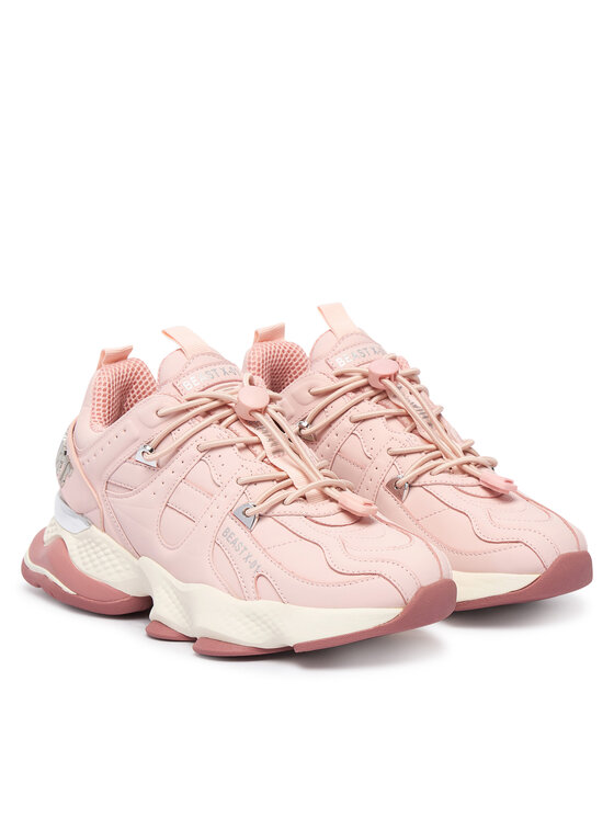 Plein Sport Plein Sport Sneakersy Runner Beast X-01  FAFS USC1042 STE003N Różowy