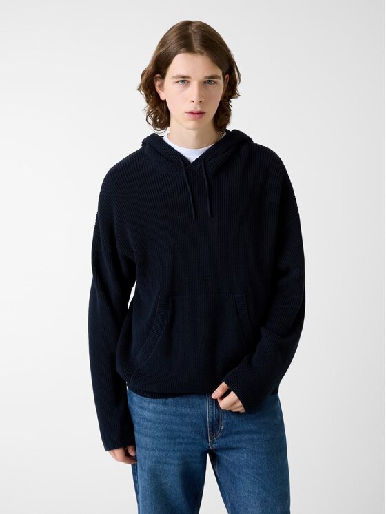 Guess Jeans Guess Jeans Sweter 180697 Niebieski Classic Fit
