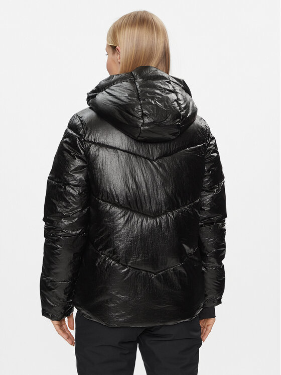 4F 4F Žieminė striukė 4FAW23TDJAF277 Juoda Regular Fit