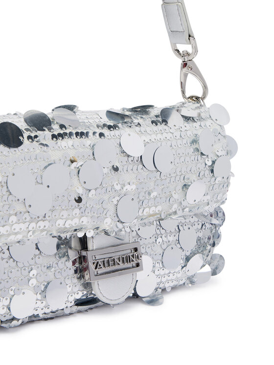 Valentino Valentino Τσάντα Sleet VBSA6R09 Ασημί