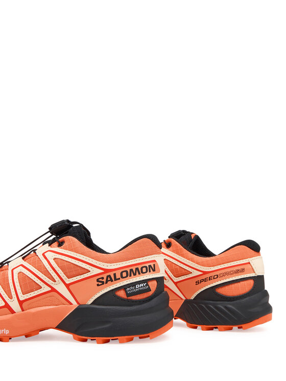 Salomon Salomon Trekkingi Speedcross Waterproof L47733600 Pomarańczowy