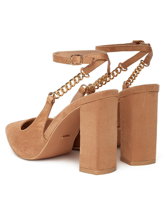 DeeZee DeeZee Sandały HT368-1 Beżowy
