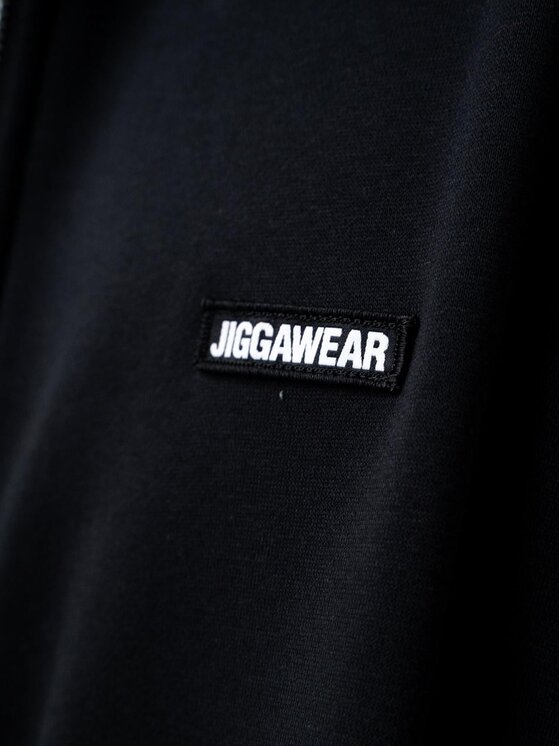 Jigga Wear Jigga Wear Bluza 132124 Czarny Oversize