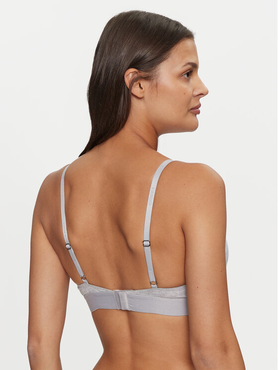 HUGO Hugo Bralette krūšturis Red Label 50503098 Pelēks