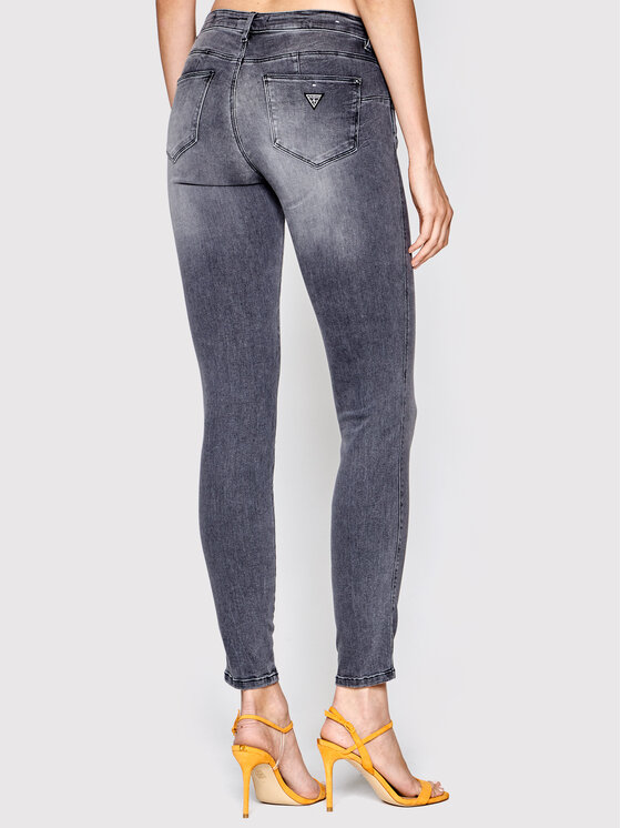 Guess Guess Дънки W2YAJ2 D4PZ2 Сив Skinny Fit