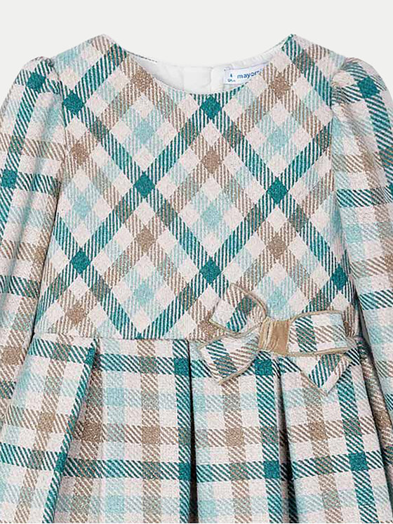 Mayoral Mayoral Vestito elegante 4914 Verde Regular Fit