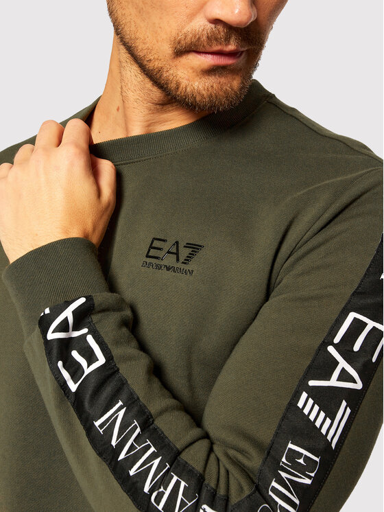 EA7 Emporio Armani EA7 Emporio Armani Sweatshirt 6HPM11 PJ07Z 1867 Grün Regular Fit