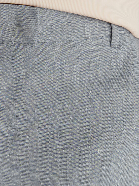 Marella Marella Pantaloni di tessuto Odino 2613131121 Celeste Straight Fit