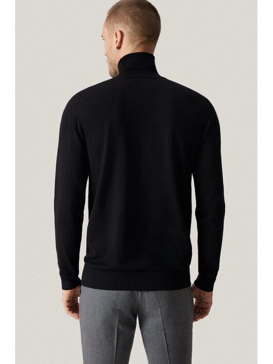 Próchnik Próchnik Sweter PM8 SW073225000128 Czarny Regular Fit