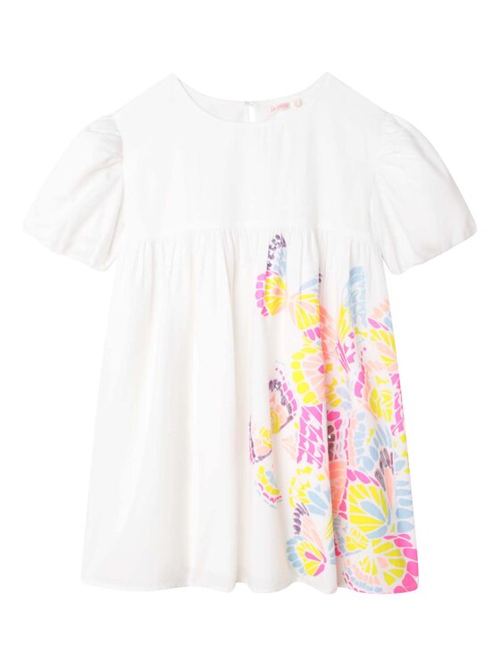 Billieblush Billieblush Rochie U12817 Alb Regular Fit