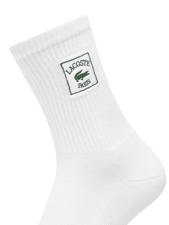 Lacoste Lacoste Ilgos kojinės RA0349 Balta