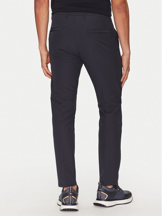 BOSS BOSS Spodnie materiałowe T_Commuter 50534303 Granatowy Slim Fit