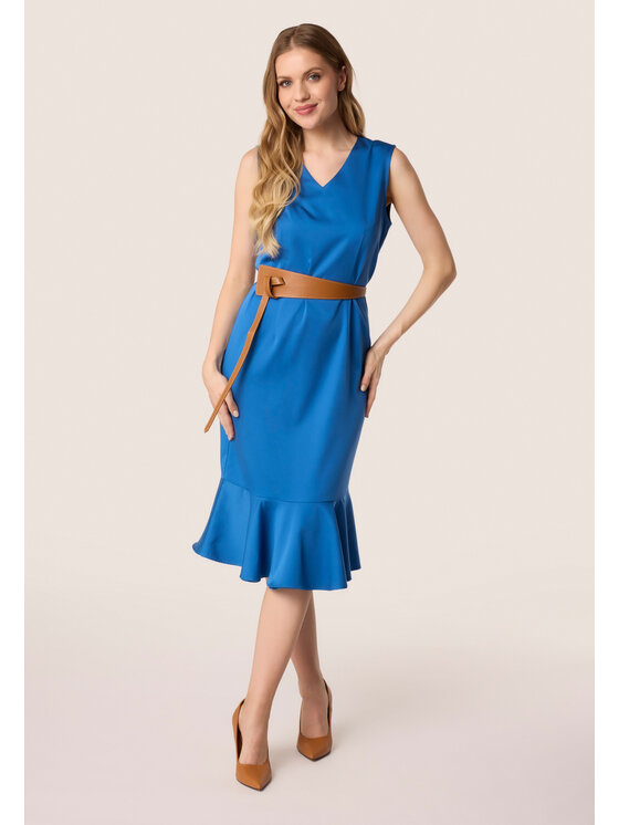 QUIOSQUE QUIOSQUE Každodenné šaty Quiosque 4UP003801 Modrá Regular Fit