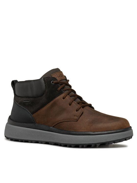 Geox Geox Gležnjarji U Granito + Grip B A U46FZA 0FF22 C6009 Rjava