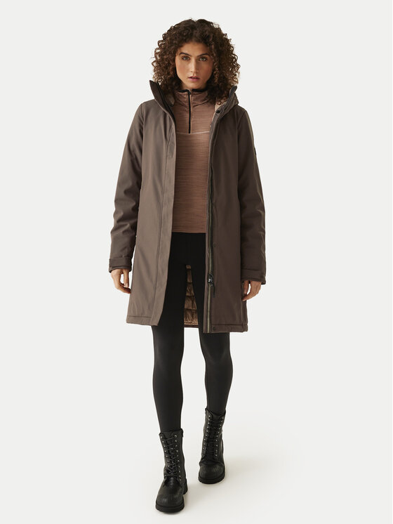 Regatta Regatta Parka Dallymoore RWN335 Brązowy Regular Fit