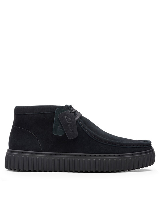 Clarks Šnurovacia obuv Torhill Hi 26173664 Čierna