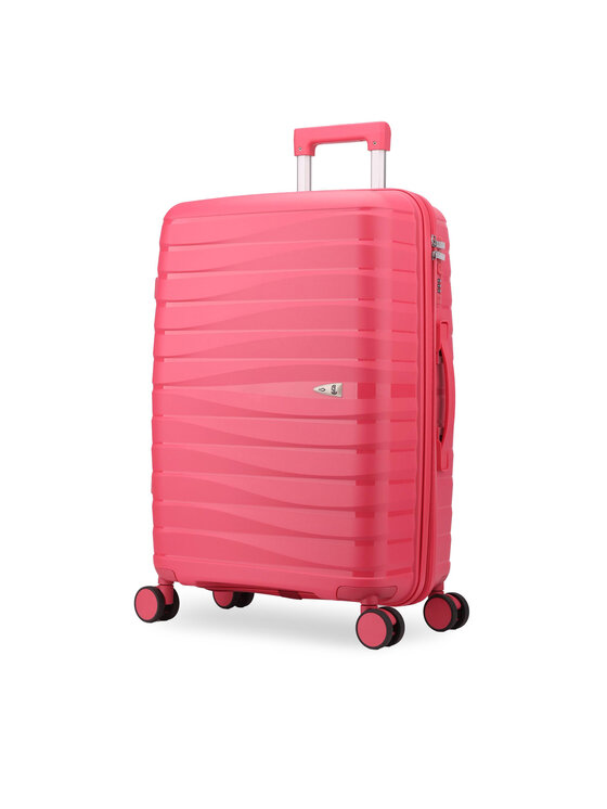Semi Line Semi Line Mittlerer Koffer T5909-3 Rosa