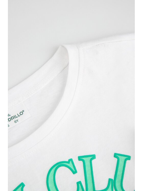 Coccodrillo Coccodrillo T-Shirt WC6143202JGK-001 Biały Regular Fit