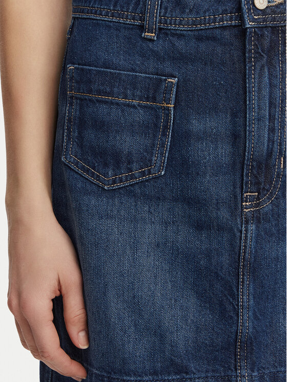 BOSS BOSS Jeansrock 50559404 Blau Regular Fit