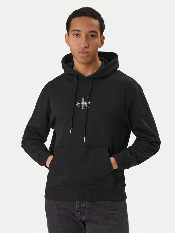 Calvin Klein Jeans Calvin Klein Jeans Sweatshirt LV04RD243G Schwarz Regular Fit