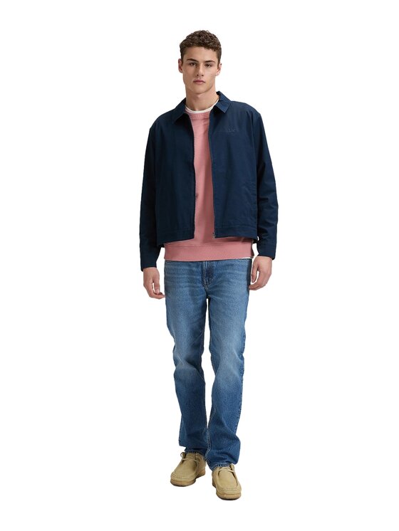 Lee Lee Kurtka przejściowa 112376445 Granatowy Regular Fit