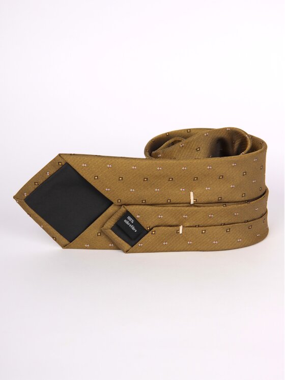 LARS LARS Kravata P3092 Dvoubarevné zlato