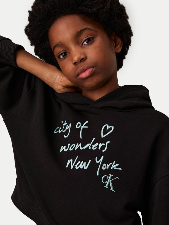 Calvin Klein Jeans Calvin Klein Jeans Sweatshirt City Graphic IG0IG02645 Schwarz Regular Fit