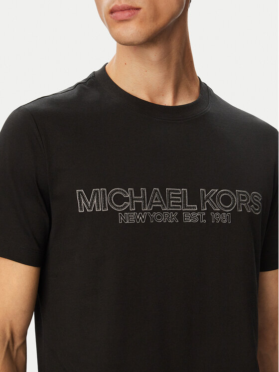 MICHAEL Michael Kors MICHAEL Michael Kors T-Shirt CF6536OFV4 Schwarz Regular Fit