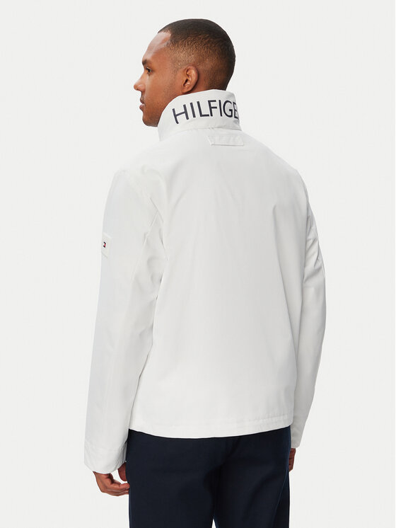 Tommy Hilfiger Tommy Hilfiger Μπουφάν μεταβατικό MW0MW44299 Λευκό Regular Fit