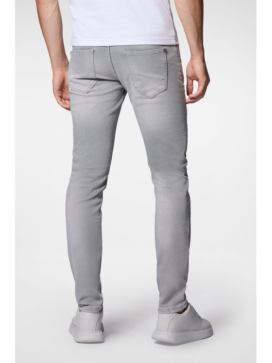 Próchnik Próchnik Jeansy Jeansy Szare Slim Fit PM7 SP113224000001 Szary Slim Fit