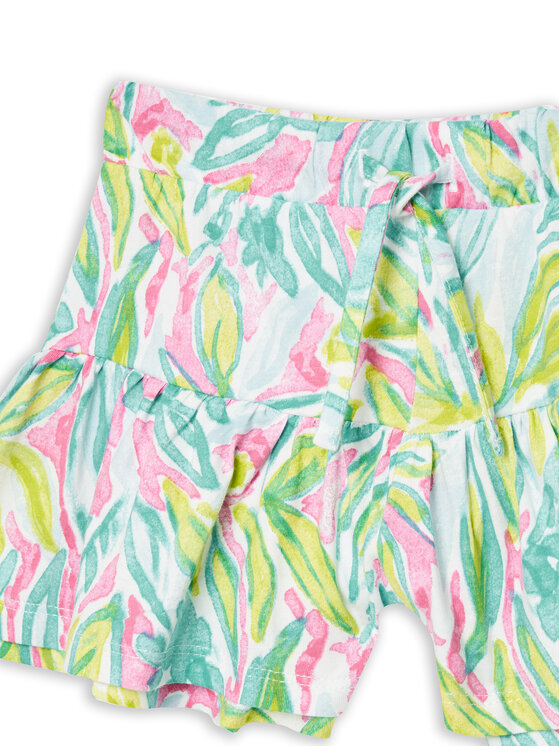 United Colors Of Benetton United Colors Of Benetton Szorty materiałowe 34VAG901X Kolorowy Relaxed Fit