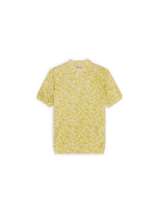 Trussardi Trussardi T-Shirt M7846001204N0JD Żółty Regular Fit