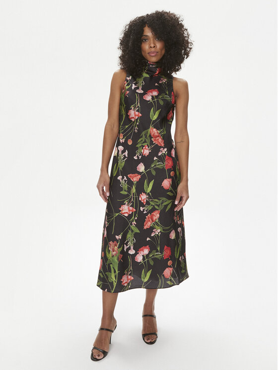 Ted Baker Ted Baker Лятна рокля Connihh 275015 Черен Regular Fit