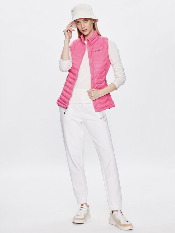 Columbia Columbia Veste Powder Pass 1832222 Rozā Regular Fit