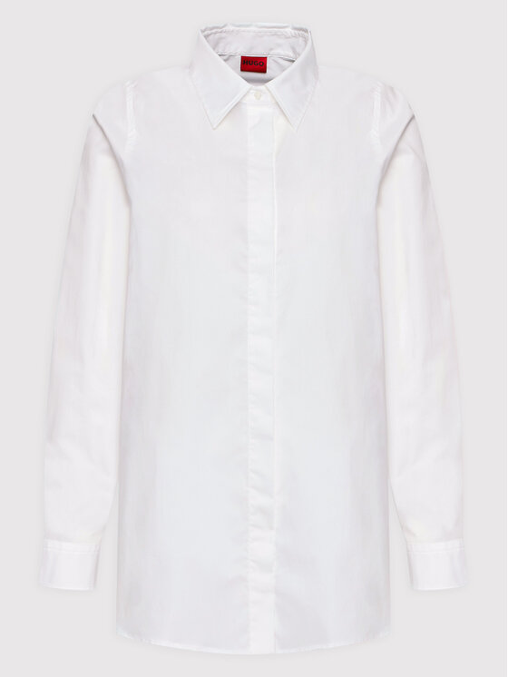 HUGO Hugo Särk Esmeri 50467239 Valge Regular Fit